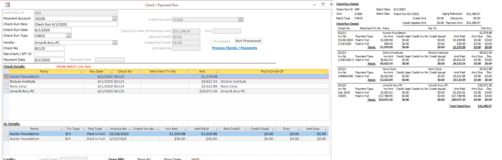 Batch Processing Multiple Checks Batch Processing Multiple Checks